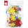 Moosgummi Stanzteile Blumen, 5,5cm, selbstklebend,  40 Stück, bunt