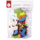 Moosgummi Stanzteile Bauernhof, 2,8-5,0cm, selbstklebend,...
