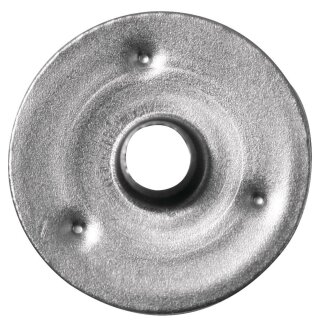 Metallplättchen für Dochte, 15 mm ø, . 50 Stück