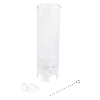Kerzengießform Glockenspitze, zylindrisch, . 1 Stück, 14 cm hoch, 5 cm ø