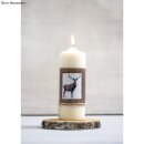 Stumpenkerze, 7cm ø, 20cm, creme