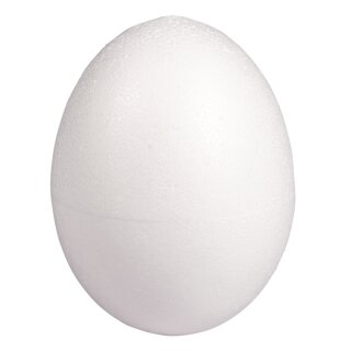 Styropor-Eier, 10cm, voll