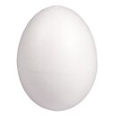 Styropor-Eier, 10cm, voll