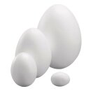 Styropor-Eier, 10cm, voll