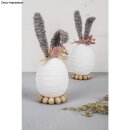 Styropor-Ei, voll, Höhe 12 cm