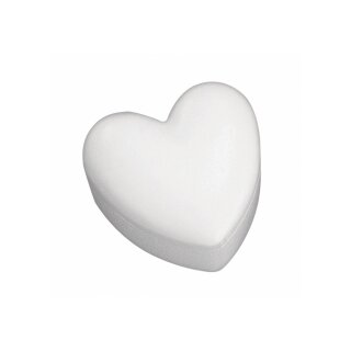 Styropor-Dose, 2tlg., Herzform, 15 cm