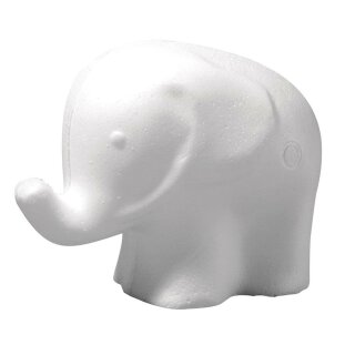 Styropor-Elefant, 10 cm