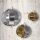 48 Fröbelstreifen für Fröbelsterne u. Paper Balls - metallic