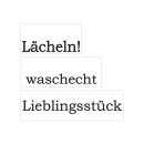 Labels Lächeln,waschecht,Liebl., 30x15mm, 40x15mm, 50x15mm, SB-Btl 3Stück