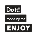 Labels made by me,ENJOY,Do it!, 30x15mm, 40x15mm, 50x15mm, SB-Btl 3Stück