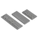 Labels ...love,handmade,time..., 30x15mm, 40x15mm, 50x15mm,  3Stück