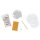 Bastelpackung: Betonschale mit Kerze