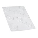 Gießform: Frühlingsmotive 8 Motive, 3-5cm, Größe: 23,2x18,3cm