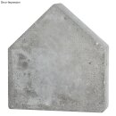 Gießform Haus, 16,5x17,5cm, Tiefe 4cm
