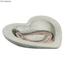 Bastelpackung Herz-Betonschale