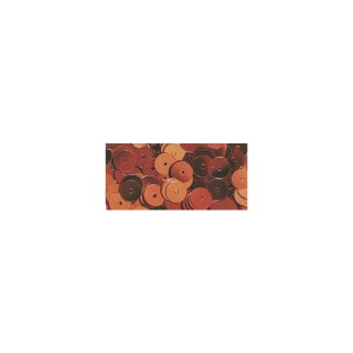 Pailletten, glatt, 6mm ø,   4000 Stück, kupfer