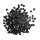 Pailletten, gewölbt, 6mm ø,   4000Stück, schwarz
