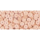 Pailletten, gewölbt, 6mm ø,   4000Stück, hautfarben