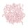 Pailletten, gewölbt, 6mm ø,   4000Stück, irisierend rosa