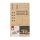Holzbausatz Häuschen x2, FSC 100%, 31,7x9,4x14cm, 51-tlg. , 1Set