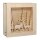 Holzbausatz 3D-Motivrahmen Winterland FSC100% 20x20x6,6cm 14-tlg