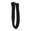 Chenilledraht, 50cm, Stärke 9 mm,  10Stück, schwarz