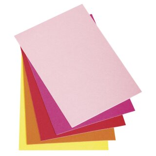 Bastelfilz, selbstklebend, 20x30x0,1cm, farbl. sort.,  5Stück