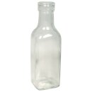 Glas Flasche, 5x5x16cm