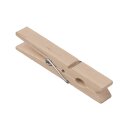 Holz-Wäscheklammern, 72 mm, Beutel 100 Stück