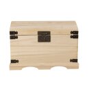 Holz-Truhen-Set, 2 Größen, 37x21x26 cm + 44,8x28,8x32 cm
