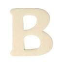 Holz-Buchstaben, 4 cm, B