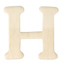 Holz-Buchstaben, 4 cm, H