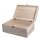 Holz-Koffer mit Antikbeschlag, 29,5x20,5x14 cm
