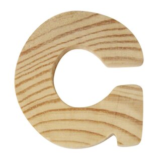 Holzbuchstaben, 5x1cm, G
