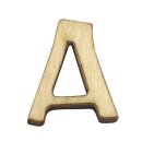 Holz-Buchstabe, 2 cm, A