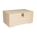 Holz Schatulle mit Einsatz, 2teilig, 28x18x13,5cm, 6...