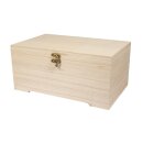 Holz Schatulle mit Einsatz, 2teilig, 28x18x13,5cm, 6...