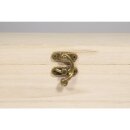 Holz Schatulle mit Einsatz, 2teilig, 28x18x13,5cm, 6 Fächer