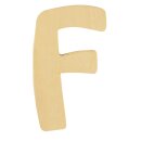 Holz- Buchstabe F,FSC Mix Credit, 6cm ø