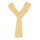 Holz Buchstabe Y,FSC Mix Credit, 6cm ø