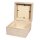 Holz- Box mit Fotodeckel FSC Mix Credit, 12x12x7,6cm