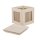 Holz- Fotowürfel FSC Mix Credit, 12x12x12,9cm