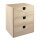 Holz Komödchen FSC Mix Credit, 21,5x14,5x16cm, 3 Schubladen