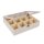 Holz-Teebox,12 Fächer, FSC Mix Credit, 28,5x23,5x7cm, Fächer je 6,5x7cm