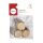 Holz Würfel FSC 100%, 25x25mm,  3Stück, natur