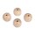 Rohholz-Kugeln, durchgebohrt, 30mm ø, 6 mm Bohrung,  4 Stück