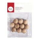 Rohholz-Kugeln, ungebohrt, 20mm ø,  10Stück