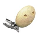 Holz Clip FSC 100%, 37mm ø, 3 Loch,  1 Stück,...