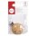 Holz Clip FSC 100%, 37mm ø, 3 Loch,  1 Stück, natur