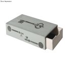 Holz Schatulle FSC Mix Credit, 20x10x5cm, ausziehbares Innenfach